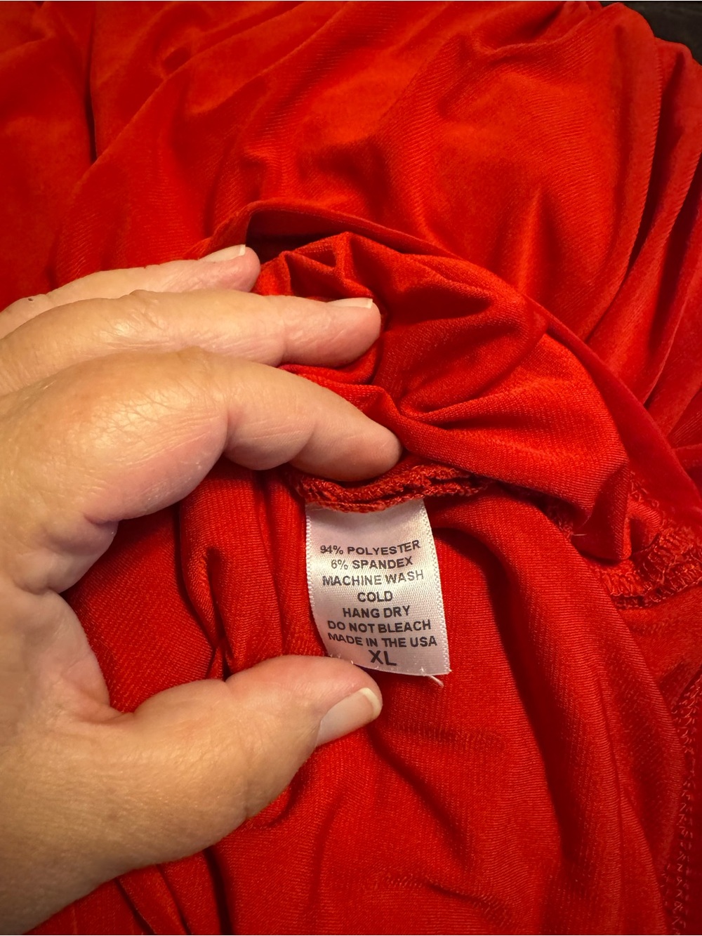 Laura Byrnes Monica Wiggle Dress XL Spring 2015 Red Ruched Pinup Bombshell - Picture 5 of 5